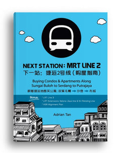 Next Station: MRT Line 2 下一站：捷运2号线（购屋指南）by Adrian Tan