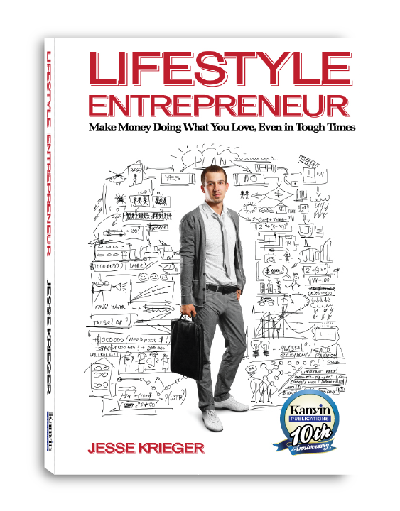 (Imperfect Book) Lifestyle Entrepreneur by Jesse Krieger (CLEARNCE STOCK)